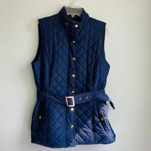 WOMEN BLUE VEST